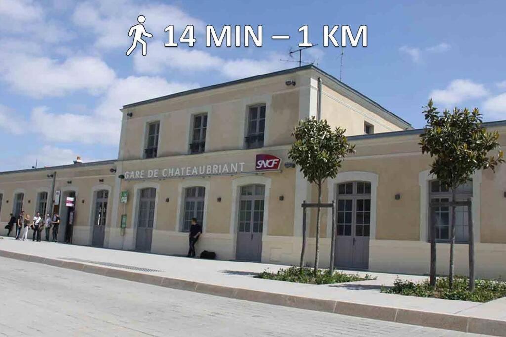 Minuit A Paris - Wifi Fibre/Linge/Parking Apartment Chateaubriant Exterior photo