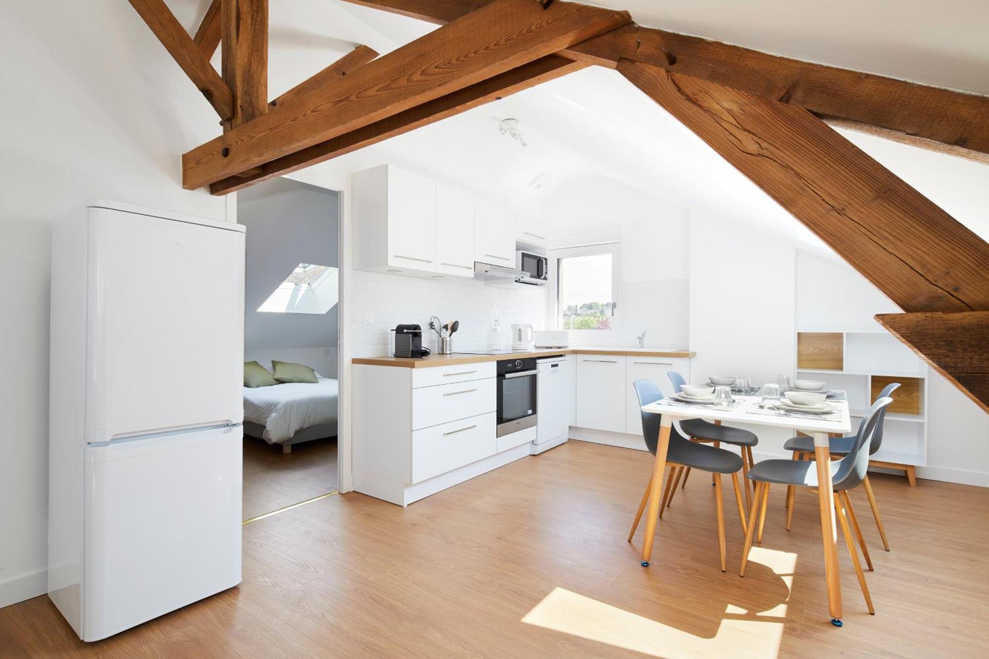 Minuit A Paris - Wifi Fibre/Linge/Parking Apartment Chateaubriant Exterior photo