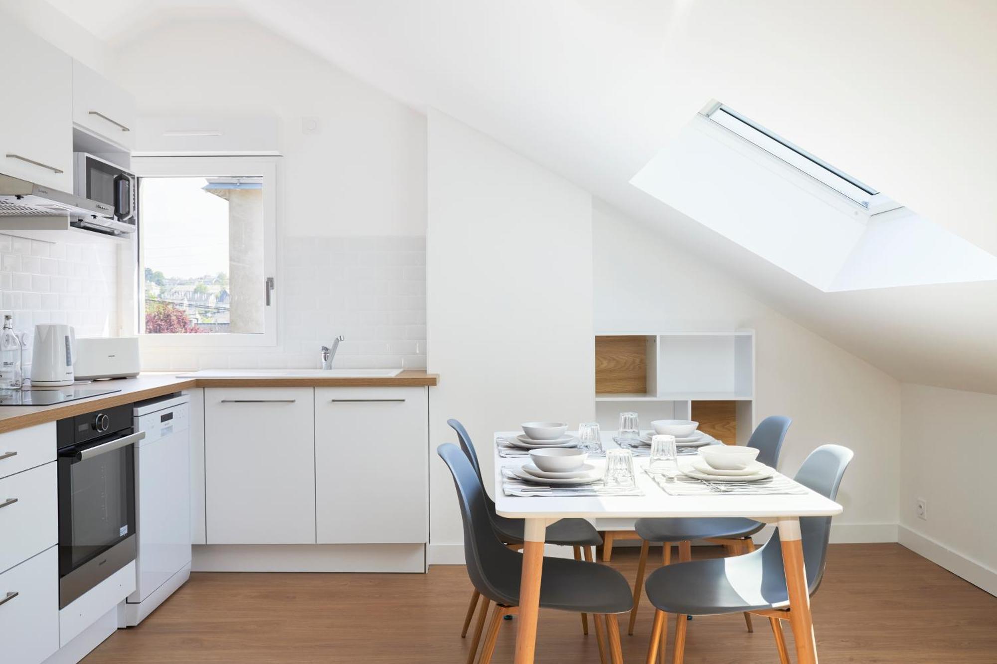 Minuit A Paris - Wifi Fibre/Linge/Parking Apartment Chateaubriant Exterior photo